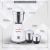 Lifelong Power Pro 500-Watt Mixer Grinder with 3 Jars (White/Grey)